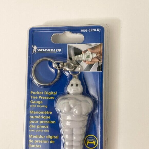 Michelin Pocket Keyring Digital Tire Pressure Gauge 3 Inch Tall - Picture 14 of 15